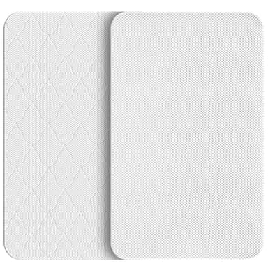 41x29 4moms pack n play mattress: 1.5" Thick Dual Side Gel Memory Foam pack and play mattress pad for 4moms Breeze Plus Portable & 4moms Breeze GO Portable Travel and playpen - All-Season Design