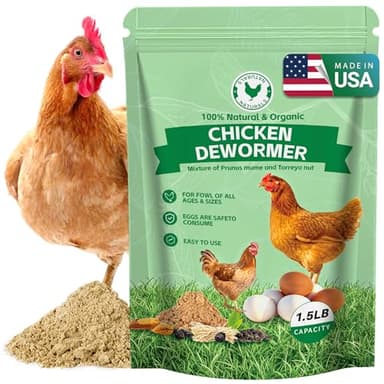 Motrapso Natural Chicken Poultry De-Wormer, Effective for All Ages & Sizes,1.5 LB