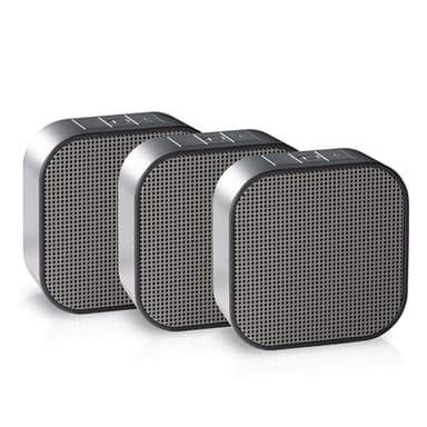 Dio Node Apple AirPlay 2 Compatible Multiroom Wi-Fi Home Speakers (3-Pack), Immersive Sound System, Works with and Other Apple Devices, Easy to Connect, Spotify Player
