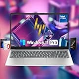 HP 15.6" FHD Student and Business Laptop, 32GB RAM 1.5TB SSD(1TB Internal SSD+512GB Portable SSD), Lifetime Microsoft Office,Intel Core i5 Processor, Windows 11 Pro, Bluetooth, Type-C, Silver