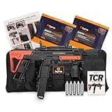 Byrna TCR Ultimate Bundle Tactical Compact Air Rifle with Bag, CO2 Cartridges and Projectiles - Ultimate Tool for Non Lethal | Self | Home | Personal | Defense, Training and Fun - .68 Caliber