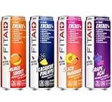 LIFEAID FITAID Energy, 200mg Natural Caffeine, Keto, Variety Pack, Optimum Performance Formula: BCAAs, Quercetin, Electrolytes, Omega-3s, 15 Calories, Paleo, Vegan & Gluten-Free, 12 Fl Oz (Pack of 12)