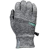 Franklin Sports Spartan Race Gloves - Mens + Womens Trail Runner Gloves - Pair - Black/Grey - Adult Medium - Multi Sport