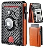 furid Apple Airtag Wallet Men: Smart Wallet with Airtag Holder - Air Tag Wallet for Men Slim Minimalist