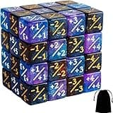 48 PCS MTG Counter Dice Plus 1 Magic Counters +1/+1 Buff Dice Set Life Tokens Commander Deck for MTG TCG Cards Accessories