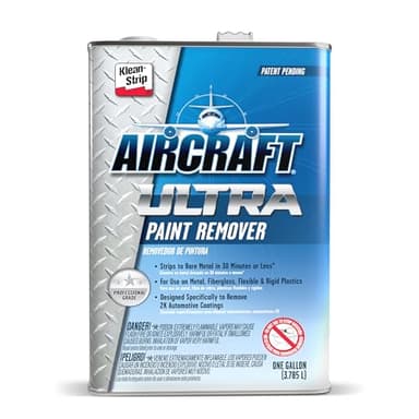 KLEAN-STRIP Aircraft Ultra Paint Remover - Powerful Formula Strips Automotive & Metal Coatings, Visible Lifting, Fast-Acting - 1 Gallon