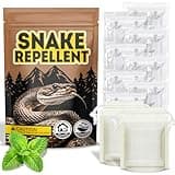Eviicct Snake Repellent for Yard Pet Safe 10P, Natural Snake Stopper for Outdoors, Snake Be Gone Indoor, Keep Snakes Away from House Yard Coop Garage, Rattlesnake Repellent for Camping Fishing