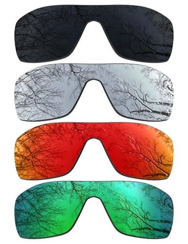 Set of 4 Polarized Replacement Lenses for Oakley Turbine Rotor OO9307 Pack-BSFE2