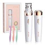 Smooth Glide Epilator for Women Facial Hair, Portable Facial Epilator for Women, 2 in 1 Pluxy Epil Pro 3.0 Women Face Epilator, Face Epilator Facial Epilator, Hair Rmoval for Face Bikini
