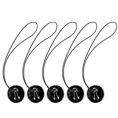Sametop Adhesive Camera Tethers Safety Leash Compatible with Gopro Hero 13, 12, 11, 10, 9, 8, 7, 6, 5, 4, Session, 3+, 3, 2, 1, Hero (2018), Fusion, Max, DJI Osmo Action Cameras (5 Pack)