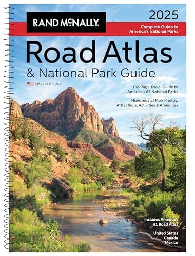 Rand Mcnally 2025 National Park Road Atlas & Guide