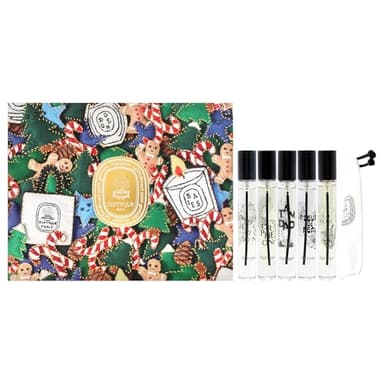 Diptyque Mini Discovery Set for Unisex - 5 Pc Mini Gift Set 0.25oz Fleur de Peau EDP Spray, 0.25oz Eau Rose EDP Spray, 0.25oz Do Son EDP Spray, 0.25oz Orpheon EDP Spray, 0.25oz Tam Dao EDP Spray