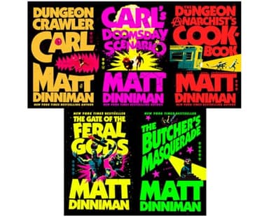 Dungeon Crawler Carl Vol. 1–5 Book Set