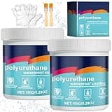 Polyurethane Waterproof Coating, Firelye Polyurethane Waterproof Coating Sellador, Invisible Waterproof Anti-Leakage Agent, Indoor & Outdoor Waterproof Coating (2Sets, White)