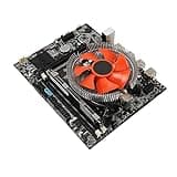 Motherboard CPU Combo , Indicator Light DDR3 PC Motherboard 12 Threads Gigabit Network Card X79 for Desktop PC