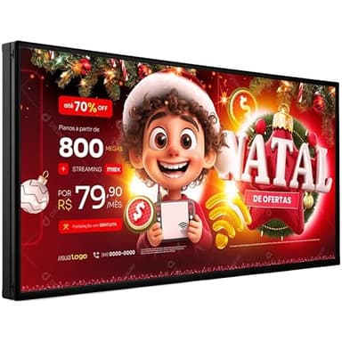 P5 Outdoor Full-Color Programmable LED Sign 65” × 34” High-Brightness Digital Display with WiFi & USB Control, Scrolling Message Board for Business Advertising, Text/Image/Video, IP65 Waterproof