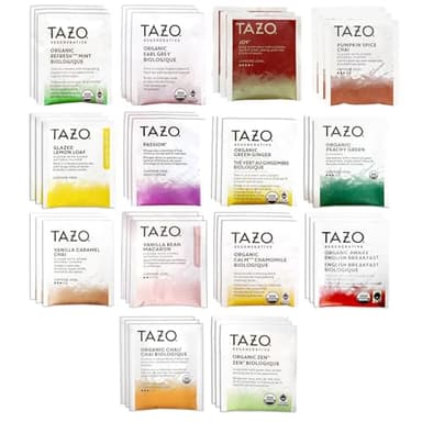 Tea Bags Sampler Assortment Variety Pack Gift Box (42 Count) 14 Different Flavors Gifts for Him Women Men Tea Lovers Couples Family Friends Coworker