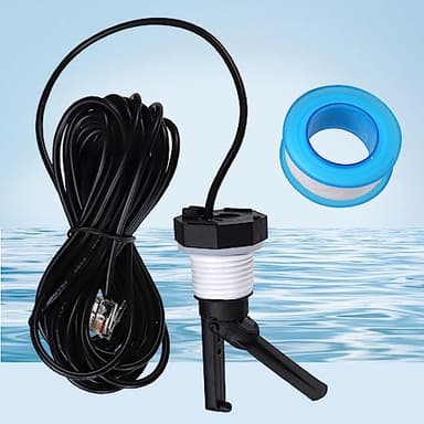 GLX-FLO-RP Flow Switch Assembly compatible with Hayward Goldline Aquarite Salt Systems, Pool Flow Sensor for Aqua Rite Swimming Pool Salt Cell and Chlorine Generator, 15 FT Cable Pool Flow Switch