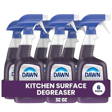 Dawn PRO Kitchen Surface Degreaser, Bulk Cleaning Spray for Oil and Grease Buildup in Commercial Kitchens, 32 fl oz (Case of 6)