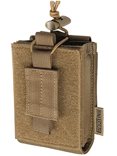 OneTigris Radio Holster for BaoFeng UV-5R BF-F8HP Nylon MOLLE Pouch for Walkie Talkie