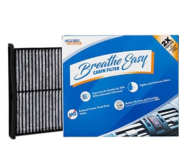 Spearhead Odor Defense Breathe Easy AC & Heater Cabin Filter | Fits 2014-18 Mazda 3, 2014-21 Mazda 6, 2013-25 CX-5 Like OEM | Up to 25% Longer Lasting w/Activated Carbon (BE-811)