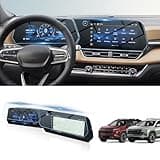 BIBIBO 2Pcs 2025 Chevy Equinox Screen Protector for 2025 Chevrolet Equinox 11.3"Navigation Display&11" Dashboard Tempered Glass Film [Anti Glare& Scratch Ultra-Clear] 2025 Chevrolet Equinox Accessories Equinox 2025