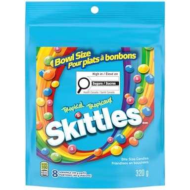 Skittles Tropical, Mega Pack, 320gm/11.28oz