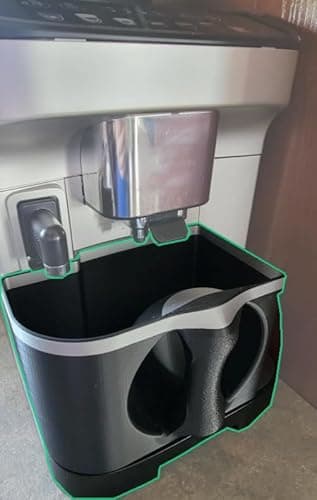 For De'Longhi Magnifica Evo Descaling Container - Efficient cleaning, Enhance coffee flavor (gray)