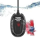 FREESEA Aquarium Fish Tank Heater: 50W Small Submersible Turtle Heater with Adjustable Temperature External Controller for Betta | Saltwater | Freshwater | 1-10 Gallon