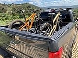 Pipeline Racks 3 Bike Rack for Truck Bed - 3 Standard All-Aluminum Tire Bike Rack for Full Size Trucks - Effortless Wheel Mount, Skip Front Tire Removal, Drill-Free Installation - Gift Set for Men