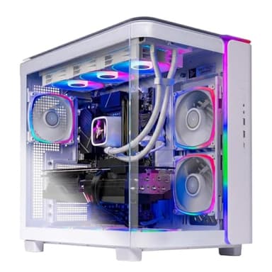 Skytech Gaming King 95 Desktop PC, Ryzen 9 9900X3D 4.4 GHz (5.5GHz), NVIDIA RTX 5070 Ti 16GB, 2TB Gen4 NVMe SSD, 32GB DDR5 RAM 6000 RGB, 850W Gold ATX 3 PSU, 360mm ARGB AIO, Wi-Fi, Win 11