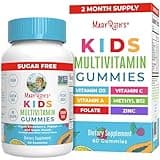 MaryRuth Organics Kids Vitamins | Multi | Sugar Free | 2 Month Supply | Kids Multivitamin Gummies for Ages 2+ | Multivitamin for Kids | Vitamins for Kids | Vegan | Only 1 Gummy a Day | 60 Count |