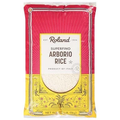 Roland Foods Superfino Arborio Rice, Specialty Imported Food, 11 Pound, Pack of 1