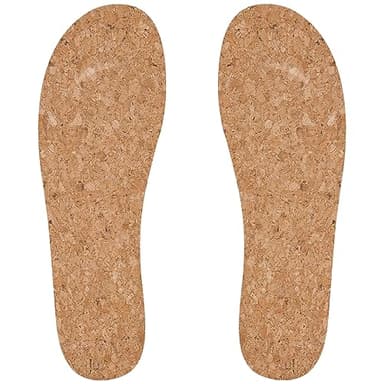 Endoto Cork Insoles for Hey Dude Women's Wendy Shoes Replacement, Footwear Inserts Comfortable & Light-Weight(US Size:W8 / EU Size:39)