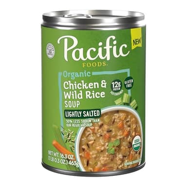 Pacific Foods, Soup Chicken Wild Rice Low Sodium Organic, 16.3 Ounce