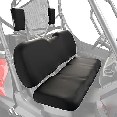 KEMIMOTO Upgraded Seat Covers, Better Resistance of Scratch Water UV Dust, Compatible with Pioneer 1000 1000-5 1000-6, More Elastic for Easy Installation,1680D Oxford Fabric Reflect Heat, Accessories