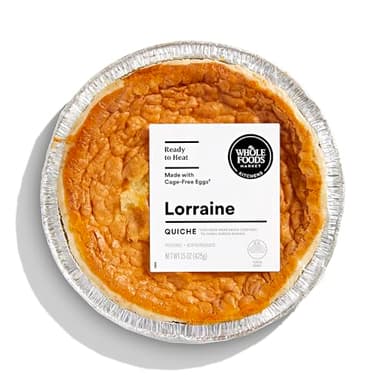 WHOLE FOODS MARKET Quiche Lorraine, 15 OZ