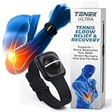 TENEX ULTRA Tennis Elbow Brace for Men and Women, Wrist-Worn Tennis Elbow Relief Band for Golfers, Non-Compression Tendinitis Relief Device, Sleeve & Strap Alternative Accessories, Shock Absorber