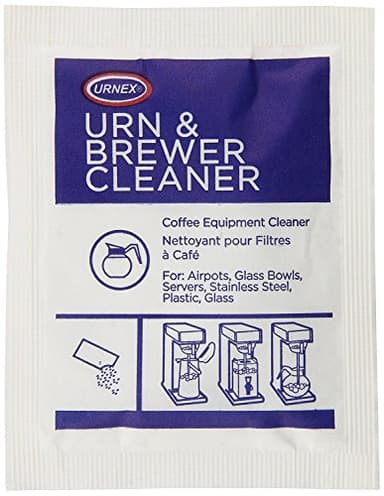 Urnex Original Urn & Brewer Cleaner, Brown, Unscented, 48 Oz, 48 Count