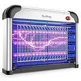 Buzbug LED Bug Zapper Indoor, 10 Years Lifespan 3 Lamps Sustainable Less Power, 3800V High-Voltage, Electric Mosquito Zapper, Fruit Fly Mosquito Moth Gnat Trap, Killer, Zapper -MA009
