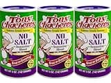 Tony Chachere's No Sodium Seasoning - 3 Pack of 5 Ounce Canisters - Seasoning Blend of Robust Flavors Without The Salt
