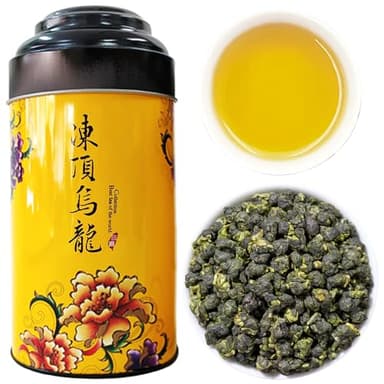 CHADUO Dong Ding Oolong Tea Loose Leaf Taiwan High Mountain Oolong Tea Taiwanese Tung Ting Gaoshan Ulong Tea 150g 5.3oz from Lugu Township Orchid Aroma 凍頂乌龙茶 乌龙茶