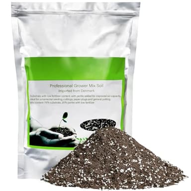 Succulent Cactus Potting Soil Mix (2 qt), All-Purpose Garden Potting Mix for Indoor Outdoor Plants, Quick Drain Houseplant Orchid Bonsai Perlite Soil, Ready-to-Use, Resealable Bag Design