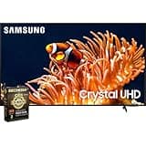 SAMSUNG 55 Inch DU8000 Crystal UHD LED 4K Smart TV Bundle with Bundle with Deco Gear 2X 4K HDMI 2.0 Cable w/Copper Conductors & CPS Exclusive 26 Month Protection Pack (BEACH-CPS-261000)