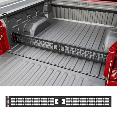 SZYANG Truck Bed Divider Compatible with 2019-2025 Chevy Silverado GMC Sierra Cargo Manager Molle Panel Truck Bed Organizer Replacement for 2019-2025 Chevy Silverado Accessories
