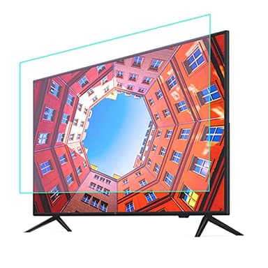 BU TV Screen Protectors 55 Anti-Glare TV Film Anti-Blue Light Screen Protector, Anti Glare Film for TV 55 Inch Anti UV Film Protection Eyes,Reduce TV Screen Reflections and Glare