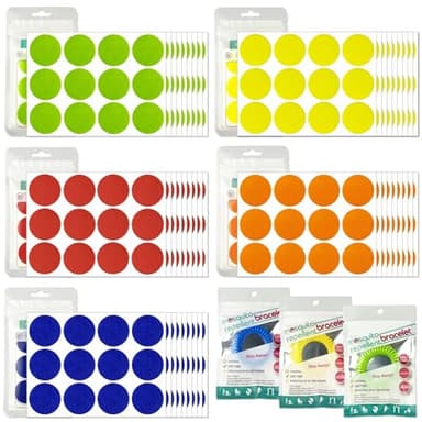 Mosquito Repellent Stickers 300 Pcs, DEET Free Mosquito Patches with 3 Pack Individually Wrapped Mosquito Repellent Bracelets for Kids and Adults Indoor Outdoor