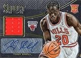 Tony Snell autographed player worn jersey patch basketball card (Chicago Bulls) 2014 Panini Select Rookie #21 - Unsigned Basketball Cards