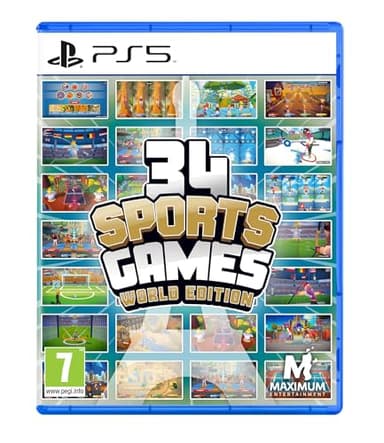 Maximum Entertainment 34 Sports Games - World Edition (PS5)
