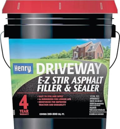 Henry Rubber E-Z Stir Driveway Asphalt Filler/Sealer
